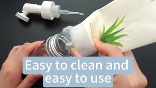 Pompka piankowa ze szczotką silikonową