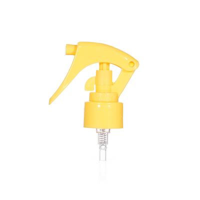 Żółty kolor 24 / 410 Plastic Mini Trigger Sprayer Z Plectrum Design