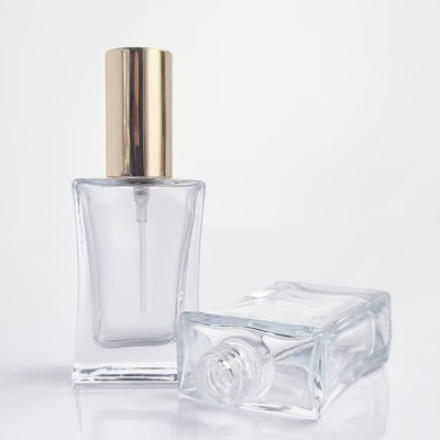 Sprzedaż hurtowa 20ML 30ML i 50ML Butelki z szkła kwadratowego Perfumy Puste opakowanie