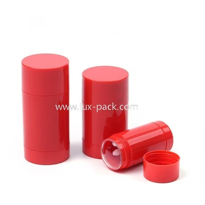 Pojemnik z deodorantami z twist-up z tworzyw sztucznych 15g-100g