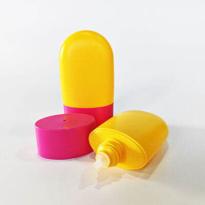 50 ml przenośnej kosmetycznej plastikowej butelki do kremów przeciwsłonecznych i BB
