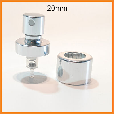 Luksusowa metalowa pompka do perfum o średnicy 20 mm z nasadką ochronną