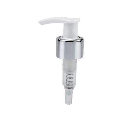24/410 28/410 Aluminiowa złota pompa kosmetyczna Plastic emulsion dispenser do mycia rąk butelka pompa do mycia ciała