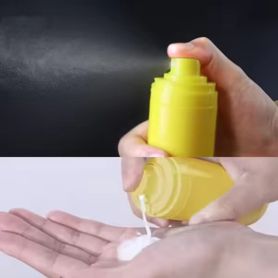 Delikatny projekt 50ml butelka bez powietrza do pielęgnacji skóry