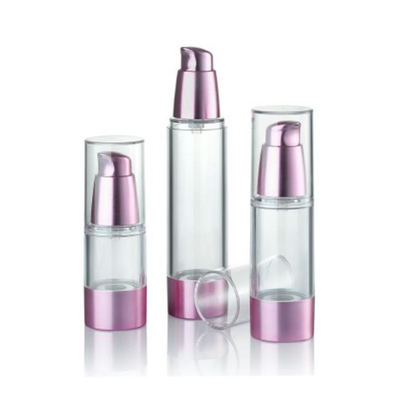 Powtórna butelka bez powietrza 50 ml z różnymi pompami do pielęgnacji skóry