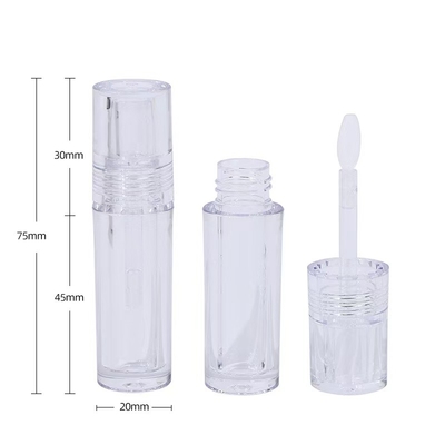 Przejrzysty silikonowy głowica szczotka, plastikowa lamina do szklanki ustnej 4,5 ml