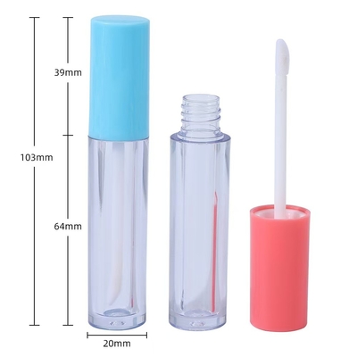PETG Lips Glaze Tubes Są Jasne Kolory I Mogą Być Dostosowane Z Logo
