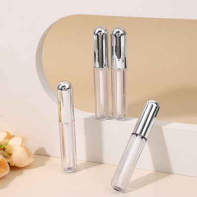 Wodujący srebrny aluminiowy czapka głowy plastikowa szminka szklanka rurka Technologia Sense
