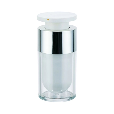 Pustka butelka akrylowa 15ml 30ml 50ml pusty pojemnik kosmetyczny