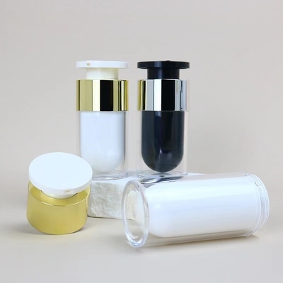 Pustka butelka akrylowa 15ml 30ml 50ml pusty pojemnik kosmetyczny