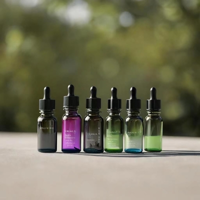 Niestandardowa pustka 10ML 30ML 50ML 100ML 500ML Essential Glass Bottle