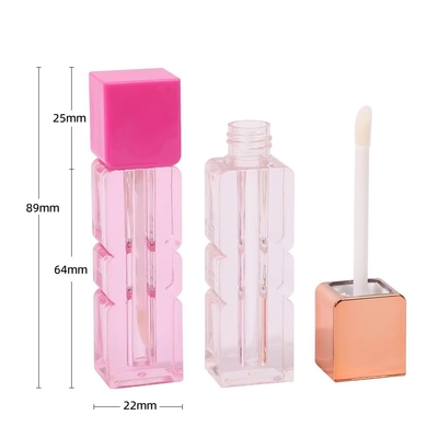 3.5ML Rhombus PP Lip Gloss Tube Pusty pojemnik kosmetyczny Opakowanie Gorące