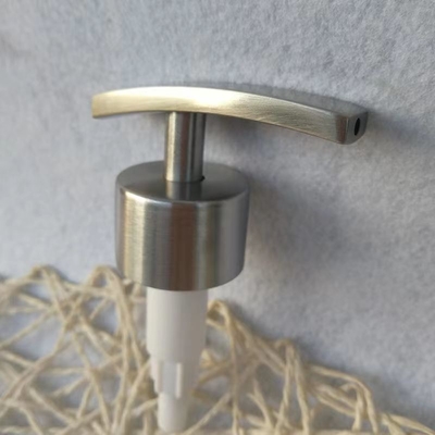 Pompka do balsamu z gładkim gwintem z tworzywa sztucznego Silk-Press Ultra-Smooth z nadrukiem UV do płynów do pielęgnacji skóry