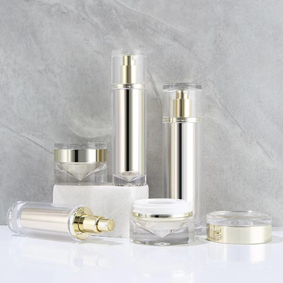 Zamówione butelki z pustego akrylu 30ml 50ml 100ml i słoiki 30g 50g
