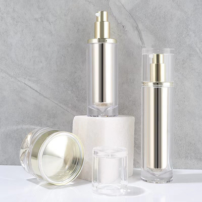 Zamówione butelki z pustego akrylu 30ml 50ml 100ml i słoiki 30g 50g