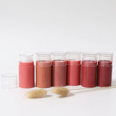 Pojemnik z plastikiem 10G w kształcie cylindru, pusty, z deodorantem, na balsam dezodorantny