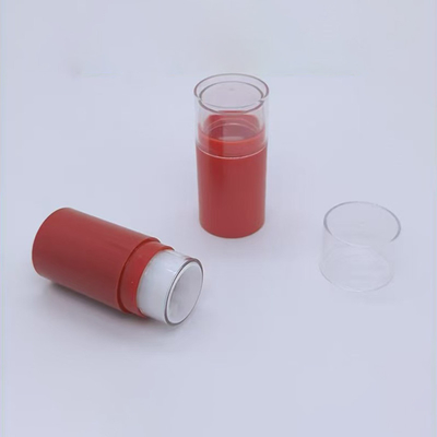 Pojemnik z plastikiem 10G w kształcie cylindru, pusty, z deodorantem, na balsam dezodorantny