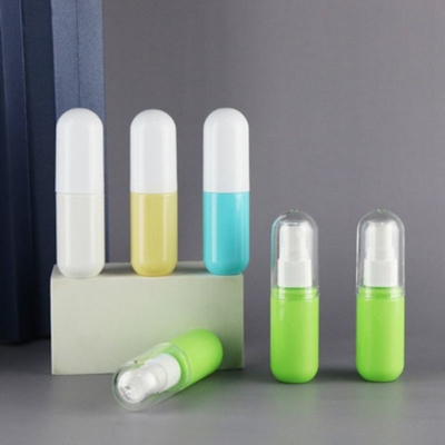 Specjalny owalny projekt 30 ml plastikowej butelki PP do płynnych produktów w opakowaniach kosmetycznych