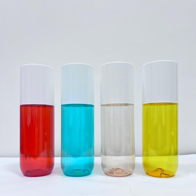 Różnorodne kolory 150ml plastikowa butelka PET z 15mm kartką