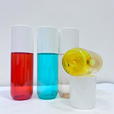 Różnorodne kolory 150ml plastikowa butelka PET z 15mm kartką
