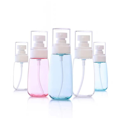 60 ml PET plastikowa butelka w kształcie spółki, używana do personalizacji szamponów do pielęgnacji skóry