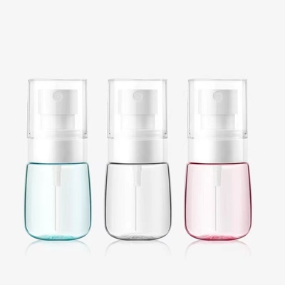 60 ml PET plastikowa butelka w kształcie spółki, używana do personalizacji szamponów do pielęgnacji skóry