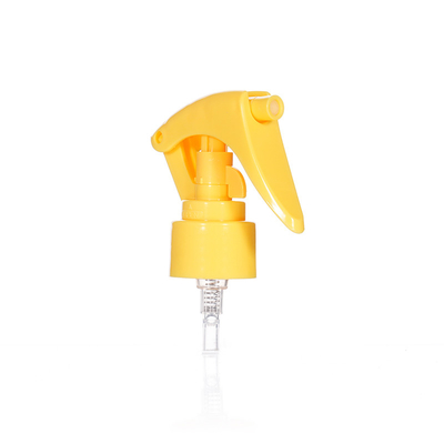 Żółty kolor 24 / 410 Plastic Mini Trigger Sprayer Z Plectrum Design