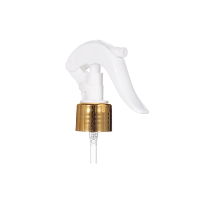 Złoty Aluminiowy Zamknięcie 24 / 410 Plastikowy Mini Sprayer do Czyszczenia