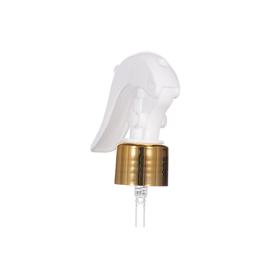 Złoty Aluminiowy Zamknięcie 24 / 410 Plastikowy Mini Sprayer do Czyszczenia