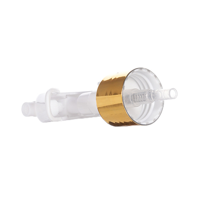 Złoty Aluminiowy Zamknięcie 24 / 410 Plastikowy Mini Sprayer do Czyszczenia