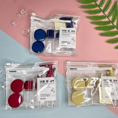 Stylistyczny zestaw butelki 50ml+40ml 7 sztuk do pielęgnacji skóry