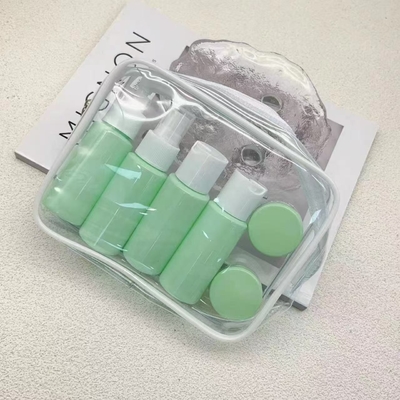Delikatny projekt 50 ml plastikowej butelki podróżnej z luksusowym wyglądem