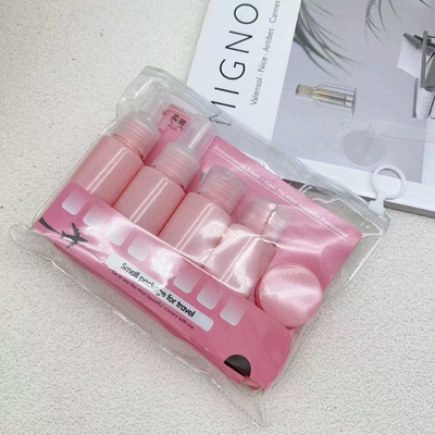 Delikatny projekt 50 ml plastikowej butelki podróżnej z luksusowym wyglądem