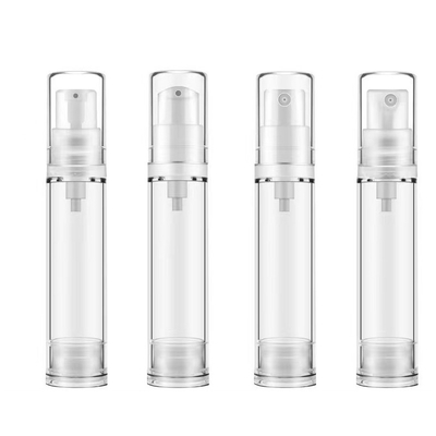 Drukowanie na ekranie 10 ml Pompy bez powietrza butelka Losowanie Mgła Spray Pompy Sprayer Kosmetyczne opakowanie