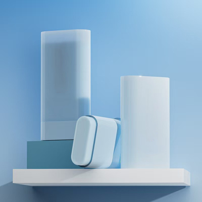 20 g plastikowej pustej deodorantki z sprężyną