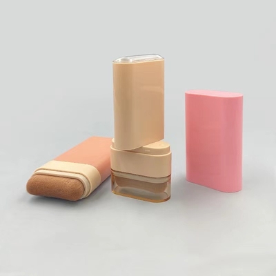 Zamówiony 20G Plastic Blush Stick pusty pojemnik z obu stron Deodorant i szczotka