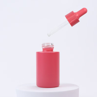Zamówiona butelka z 20 ml, 30 ml i 50 ml z płaską szybą z olejem eterycznym