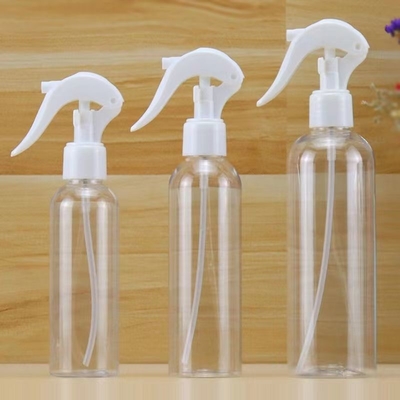 Przejrzysty plastikowy butelka 30 ml wsparcie dostosowanie dopasowanie z rozpylaczem wyzwalacz