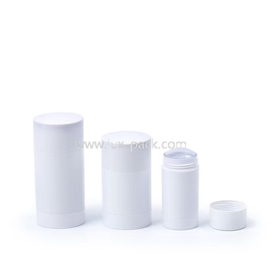 Recyklingowy, przezroczysty pojemnik na sztyft dezodorantu 15ml do 100ml