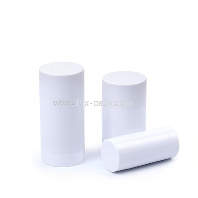 Recyklingowy, przezroczysty pojemnik na sztyft dezodorantu 15ml do 100ml