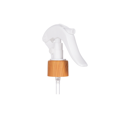 Niestandardowy PP Mini Sprayer z drewnianym kołnierzem