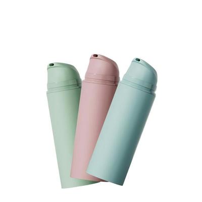 Nowy styl plastikowa butelka PP airless z pompką z niestandardowym nadrukiem i pompką próżniową