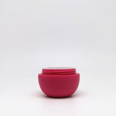 Kulisty słoiczek na krem z tworzywa sztucznego 25g z ergonomicznym designem ułatwiającym użytkowanie w pielęgnacji skóry