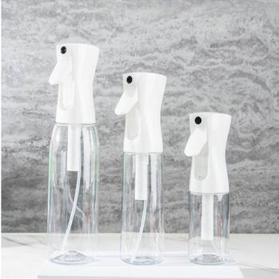 Niestandardowa plastikowa butelka do ciągłego rozpylania z ultra-cienką mgłą do pielęgnacji osobistej i czyszczenia domowego w 150 ml 200 ml 300 ml
