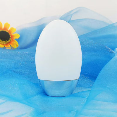 Niestandardowa butelka kremu przeciwsłonecznego o owalnym kształcie 50 g z UV Silver Cap dla 50 ml opakowania kosmetycznego PP