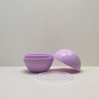 Kolor niestandardowy 5g-80g lekkie kuliste plastikowe słoiki z kremem z 100% świeżym PET i 20 dni czasu realizacji