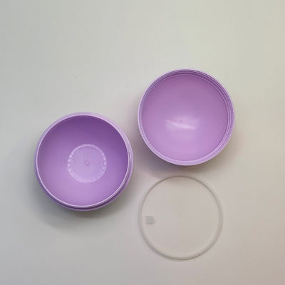 Kolor niestandardowy 5g-80g lekkie kuliste plastikowe słoiki z kremem z 100% świeżym PET i 20 dni czasu realizacji