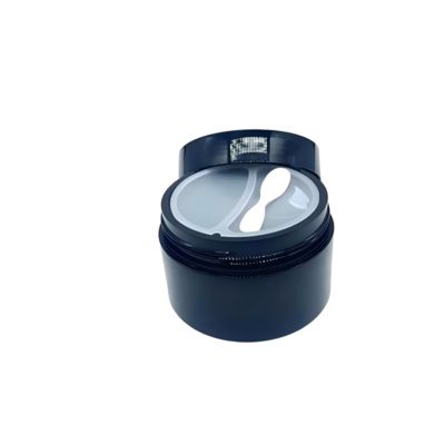 50+50g Matt PP Plastic Cream Jar z łyżką i podwójną powłoką do opakowań kosmetycznych z czasem realizacji 20 dni
