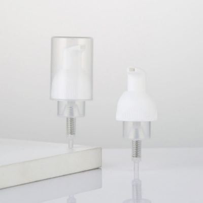 28mm Plastic Foam Dispenser Pump with Special Nozzle and 100ml Capacity for Customized Skincare Applications
