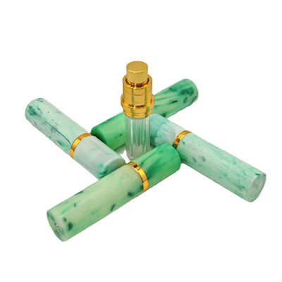 Elegantny marmurowy wzór powierzchni ABS 5ml butelka perfum z podłożem sprayu wypełniające bardzo popularne sprzedaż wsparcie personalizacja